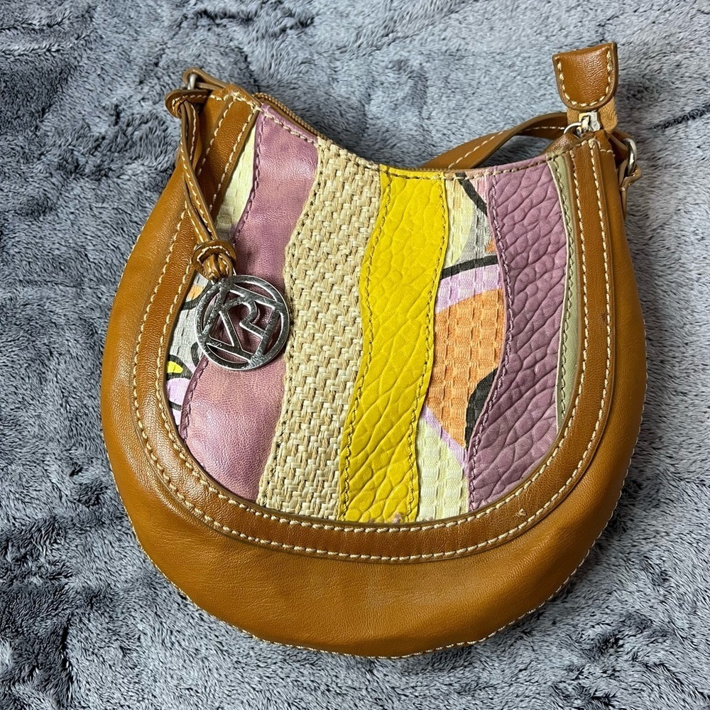RELIC Multi-Color Patchwork Crossbody Bag NWOT
